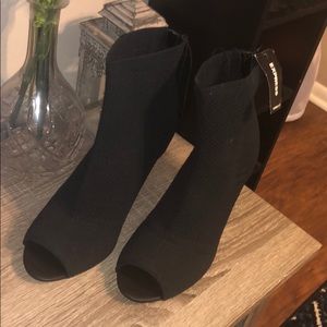 express peep toe booties